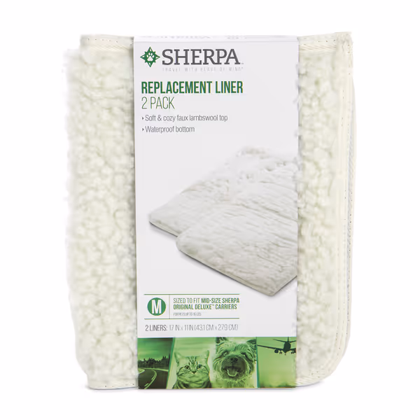 Sherpa Travel Pet Carrier Replacement Liners